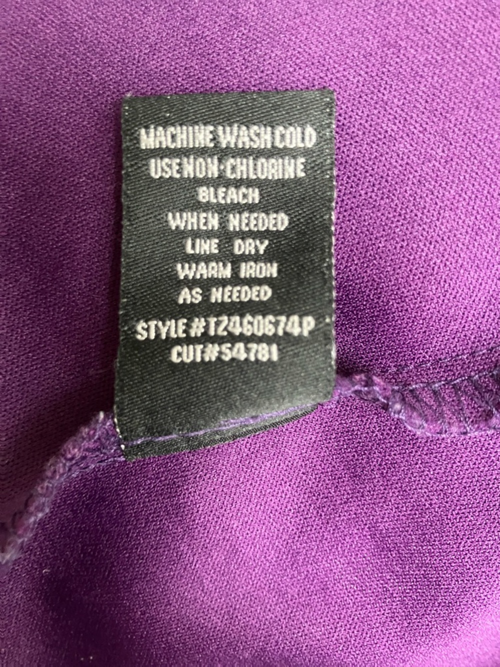 Purple Lace Elegant Cocktail Dress Petite Sz 8 V Neck Sleeveless Wedding Guest - Picture 7 of 12